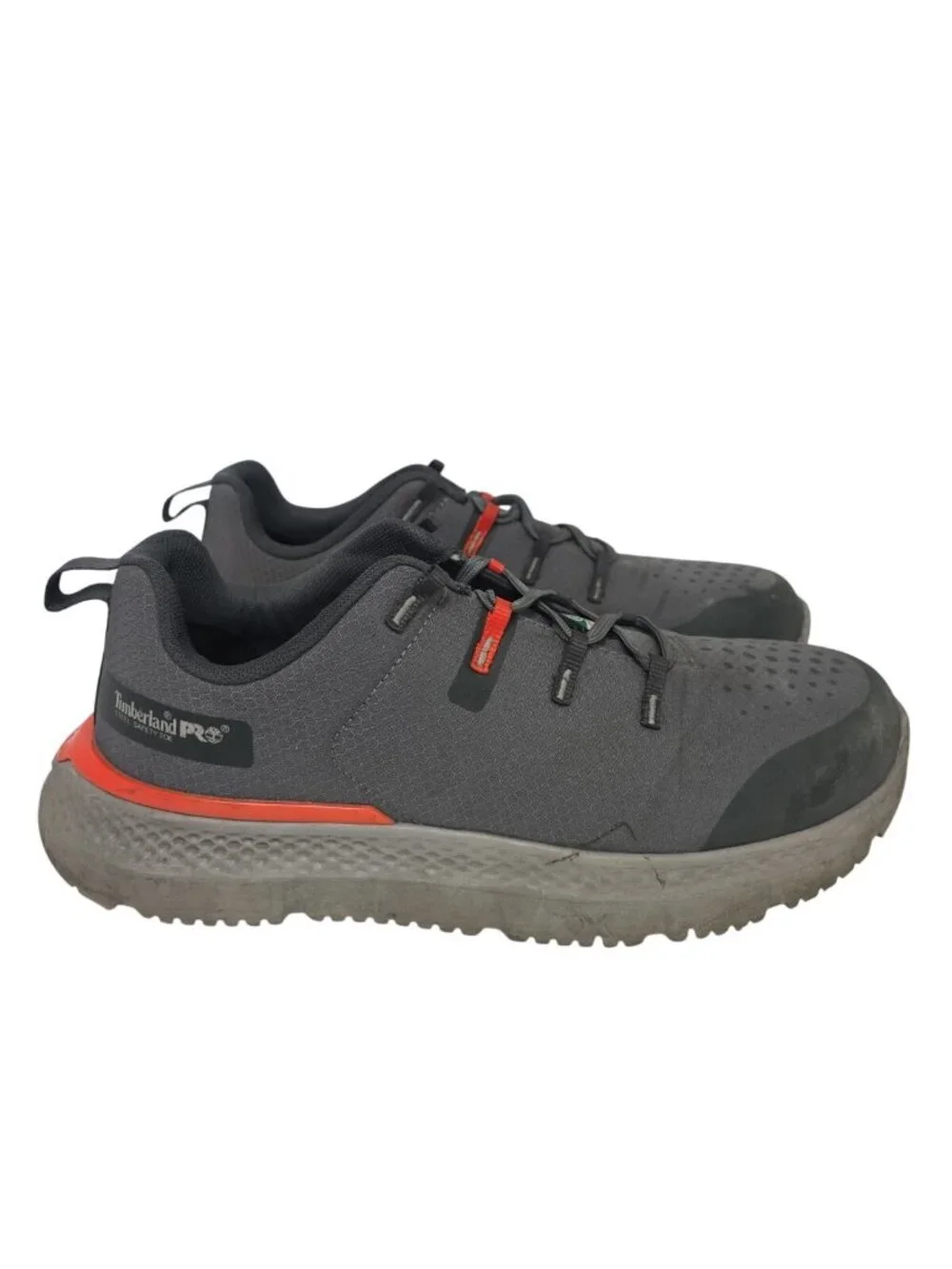 Timberland PRO Men's Low-Cut Intercept Steel Toe Work Shoes Gray Size 10W